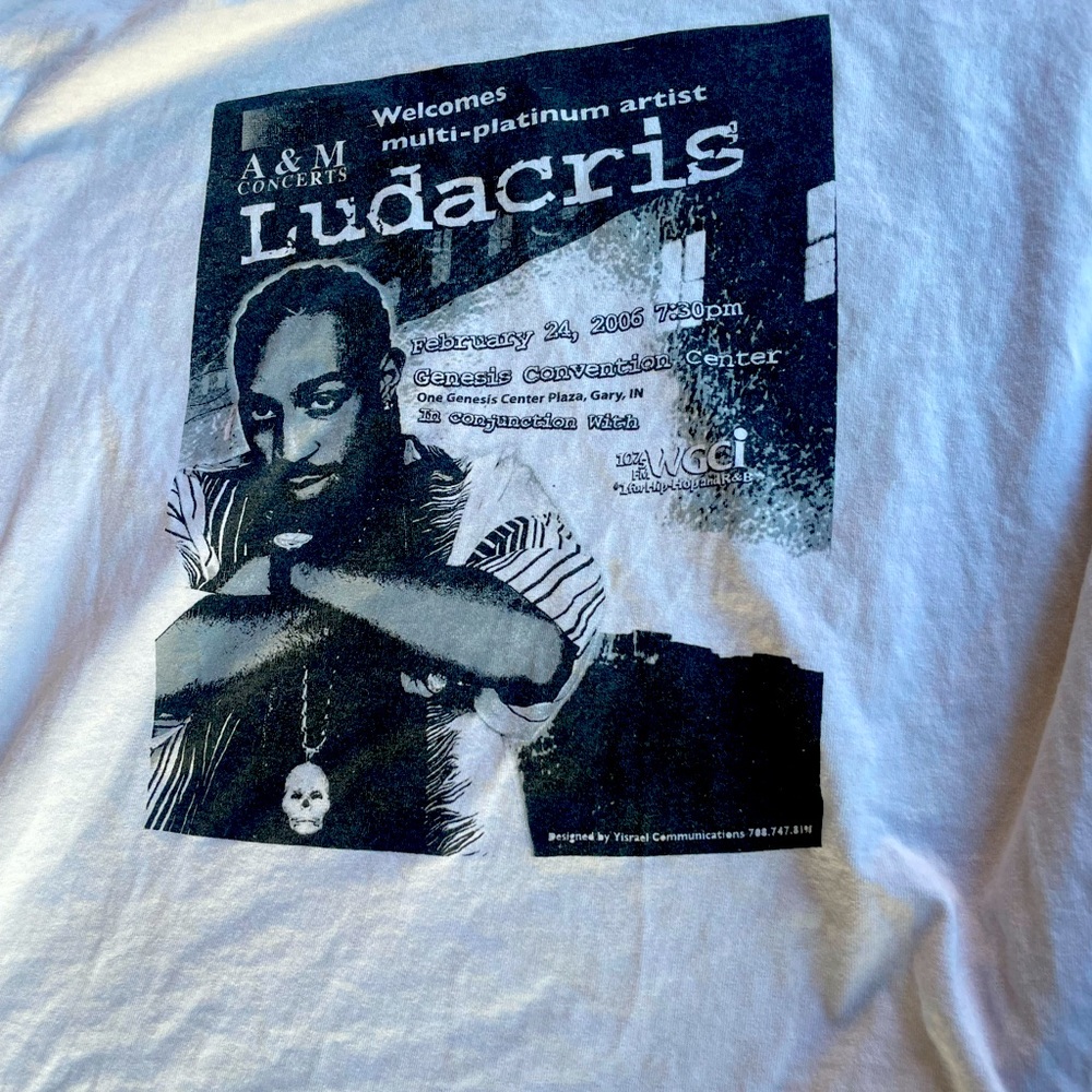 Ludacris vintage tour shirt